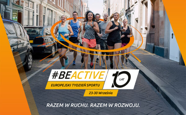 Zapowiedź jubileuszowej edycji Europejskiego Tygodnia Sportu w Polsce! Dziesięć lat #BeActive!