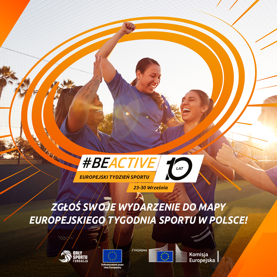 Ruszyła rejestracja wydarzeń na Europejski Tydzień Sportu 2025 Ruszyła rejestracja wydarzeń na Europejski Tydzień Sportu 2025