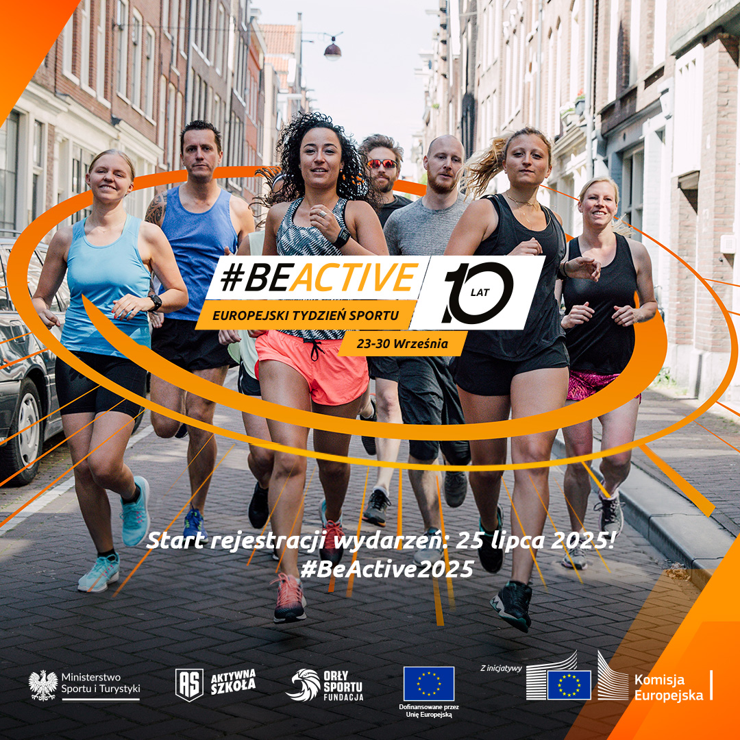 25 lipca startuje rejestracja wydarzenie na Europejski Tydzień Sportu 2025!