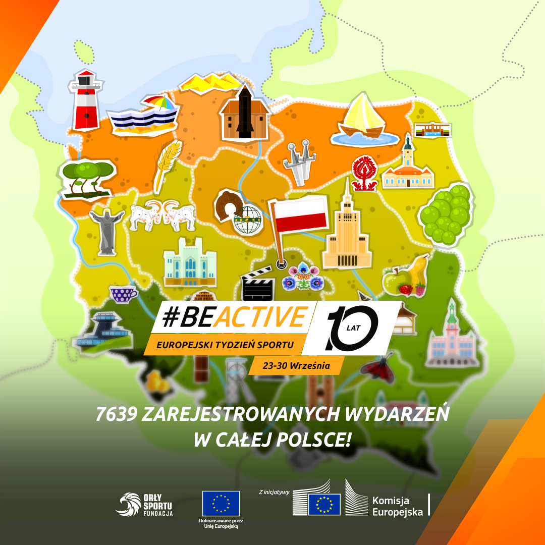 Wystartował Europejski Tydzień Sportu 2025 Wystartował Europejski Tydzień Sportu 2025